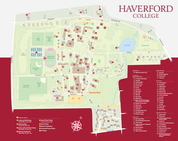 Haverford College Map