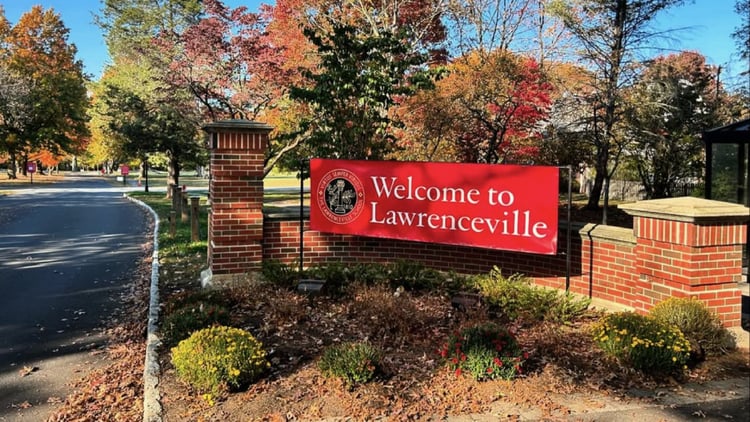 Lawrenceville Entrance Sign