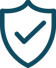 Screened and trained staff icon
